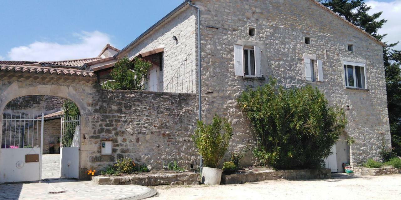 Hotel les monteils Grospierres Exterior foto